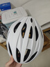 喜德盛（xds）公路山地自行车水壶架挡泥板锁打气筒车前包坐垫套头盔尾灯配件 白色头盔 L码 推荐头围59-61CM 实拍图