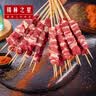 锡林之星内蒙古锡盟本地小羔羊肉串五花60串 新鲜半成品烤肉烧烤野营团建 五花大串40串/2斤  带秘制烧烤料 实拍图