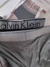 CALVIN KLEIN PERFORMANCE男士CK内裤3条装纯棉平角裤四角中腰性感莫代尔冰丝底裤短裤正品 高档纸盒【黑+灰+深灰】 莫代尔 M 110-140斤 实拍图