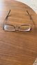 普莱斯（pulais）近视眼镜框可配度数纯钛金属高端商务半框轻8g眼镜配1.74万新镜片 实拍图