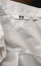 优衣库女装全棉衬衫/长袖衬衣薄外套通勤长绒棉新款479078 00 白色 S 实拍图