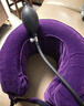 鱼跃（Yuwell）颈椎牵引器B型家用充气护颈椎托颈托舒适贴合颈部(BII型)紫色2层 实拍图