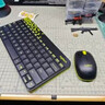 罗技（Logitech）MK240 Nano 键鼠套装 无线键鼠套装 办公键鼠套装 紧凑型 超长续航 带无线2.4G接收器 黑 实拍图