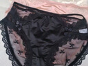 棉舒然蕾丝内裤女士四季纯棉裆7A抗菌2025新款性感网纱镂空无痕三角裤头 实拍图