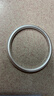 老庙银手镯足银古法传承光圈银镯子磨砂实心素圈手镯送女友老婆 【古法款】56#约：26±0.5g （实心） 实拍图