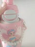 杯具熊（BEDDYBEAR）开口笑双饮盖儿童保温杯带吸管水杯316钢大容量保温壶600ML美人鱼 实拍图