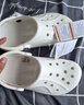 CROCS卡骆驰贝雅洞洞鞋沙滩鞋|10126 白色-100 39(240mm)  实拍图