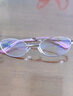 玉品堂折叠老花镜女式方便携带迷你眼镜防蓝光高清耐磨耐用7221粉150度 实拍图