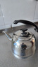 爱仕达（ASD）304不锈钢烧水壶鸣音笛吹壶燃气电磁炉通用热水烧水壶 升级加厚鸣音壶 5L ‘ 实拍图