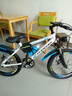 凤凰儿童自行车6-10-12-15岁中大童小学生可变速山地车男女孩小孩单车 凤凰GT 白蓝色 辐条轮单速+礼包 20寸【适合身高130-155cm】 实拍图