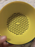 双层塑料洗菜盆沥水篮子厨房神器多功能客厅家用水果盘洗水果菜篮 青黄色 1个 实拍图