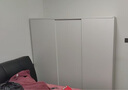 旭彩ENF级 衣柜卧室推拉门出租房简约大衣柜实木多功能组合柜子 【三门】主柜180*180*50 实拍图