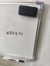 齐富0擦痕45*60cm磁性白板写字板办公挂墙式画板儿童磁吸小黑板家用教学可擦看板黑板商用会议白板 实拍图