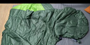 北极狼（BeiJiLang）睡袋成人户外旅行冬季四季保暖露营单人隔脏棉睡袋1.8KG 军绿 实拍图