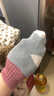 尼多熊儿童袜子秋冬中长筒袜子四季棉袜长筒新生儿透气宝宝堆堆袜子儿童 实拍图