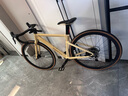百琦R1公路车变速自行车弯把内置车灯一体式速显屏油压碟刹骑行自行车 晨曦米 XS码  适合身高：1.56-1.67M 实拍图