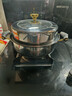 拜格（BAYCO）蒸锅双层28CM不锈钢家用炖蒸煮一体汤锅火锅燃气电磁炉通用BG8620 实拍图