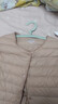 雪中飞经典新款基础舒适轻薄羽绒便捷短款保暖羽绒小马甲轻盈便携舒适 娜美粉|1484-女 M 165/88A 实拍图