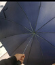 天堂 加大雨伞三折 晴雨两用商务伞经典格纹10骨大雨伞男女 藏青 实拍图