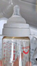 爱得利（evorie） 婴儿鸭嘴奶瓶6个月以上 宽口径带手柄带重力球PPSU奶瓶 240ml灰 实拍图