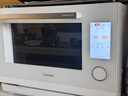 东芝（TOSHIBA）【国家补贴20%】白珍珠水波炉高奢款家用微波炉烤箱微蒸烤炸炖一体机蒸烤箱28L触控彩屏YD95CNW 实拍图