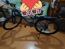 永久铝合金山地自行车27速27.5寸油碟刹男女式成人学生儿童城市单车灰 实拍图