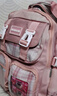 爱迪生发明家初中生书包贝儿小学生大容量女生减负双肩背包 2260-1 粉色大号 实拍图