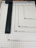得力（deli）纸刀裁纸机 A4手动切纸刀虚线切纸机办公家用小型照片裁剪器切割机a4切纸闸刀铡刀裁纸专用 钢质底座 可切A4纸 8014 实拍图