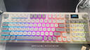 狼途（LANGTU）L98奶油骑士98键 有线静音键盘 Gasket结构 RGB灯效 人体工学 实拍图