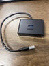 绿联USB3.0分线器扩展坞 集线器HUB拓展坞高速4口 适用笔记本电脑台式机一拖多接口转换器转接头延长线 【USB3.0*4+C口供电】经典款 0.25米 实拍图