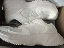 特步女鞋运动休闲老爹鞋秋冬保暖2025新款革网防滑耐磨休闲鞋子女 实拍图