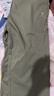 骆驼（CAMEL）休闲户外登山裤男防泼水直筒工装裤 J14CA6L6645 湖茶绿 M 实拍图