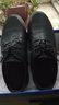意尔康皮鞋男软底商务休闲鞋秋冬圆头加绒系带新款棉鞋 55476W黑色41 实拍图