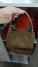 红谷包包女包质感牛皮时尚单肩手提斜挎包百搭水桶包女元旦生日礼物 实拍图