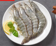 鲜京采 原装进口厄瓜多尔白虾 净重3.3斤 大号30-40规格 50-66只/盒 实拍图