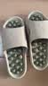 利达妮（TZLDN）按摩拖鞋男士室内家居脚底穴位浴室洗澡防滑足疗家用凉拖鞋男四季 灰色 【颗粒升级版】 40-41 【适合39-40】 实拍图