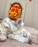 贝肽斯婴儿睡袋暖姜恒温儿童分腿睡袋婴幼儿防踢被睡衣四季双层 甜梦S 实拍图