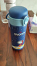 史努比(Snoopy)儿童保温杯316不锈钢男女小学生水杯户外便携提手杯壶幼儿园宝宝大容量杯子 500ml 7031太空蓝 实拍图