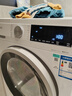 西门子（SIEMENS）iQ300 10公斤大容量 全自动滚筒洗衣机自带烘干 洗烘一体 蒸汽除菌 羊毛洗 智能烘干 1004W 实拍图