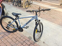 喜德盛（xds）山地自行车黑客350/旭日310 X6铝合金车架21速变速机械碟刹 旭日310石岩灰17寸 实拍图