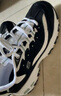 斯凯奇（Skechers）女鞋秋季厚底老爹鞋百搭熊猫鞋软底舒适外穿休闲运动鞋11959 实拍图