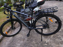 永久锂电池助力电动自行车禧玛诺变速超长续航山地车男女士双碟刹单车 F58-摩天灰【10A油碟】27.5寸 实拍图