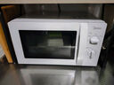 美的（Midea）家用变频微波炉平板式易清洁 800W微波速热 一键智能菜单 钻石背板 微晶面板加热20L（PM20M2） 实拍图