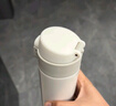 虎牌（TIGER）保温保冷杯一键开弹盖不锈钢水杯子MMJ-A48C-WM奶油雪糕480ml 实拍图