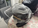 VEGA B-31 进化论灰XL 双镜片摩托车头盔男女冬季保暖电动机车半盔 实拍图