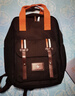 惠普（HP）双肩包旅行包男女差旅通用商务公文包大学生书包电脑背包上班通勤包笔记本电脑包时尚背包活力橙 实拍图