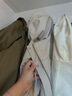 优衣库女装休闲连帽短外套/时尚百搭25秋冬新款479229 33 卡其色 L /160/88A 实拍图
