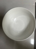斯凯绨（Sky Top）汤碗陶瓷骨瓷大号汤盆纯白家用酒店餐具8英寸奥碗 实拍图