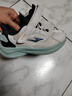 鸿星尔克（ERKE）童鞋男女童密网跑鞋新品大小童运动鞋【鸣鸥】浮岩灰/正黑36 实拍图