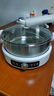 小熊（Bear）0涂层电火锅火锅专用锅电锅家用6-8个人不粘分体式可拆洗多功能电蒸锅不锈钢电煮锅6L火锅锅F60L2  实拍图